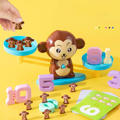 🎁Kids' Cartoon Animal Balance Scale Toy Set