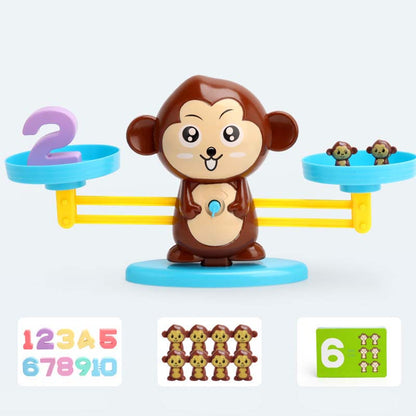 🎁Kids' Cartoon Animal Balance Scale Toy Set