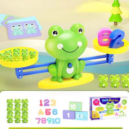 🎁Kids' Cartoon Animal Balance Scale Toy Set