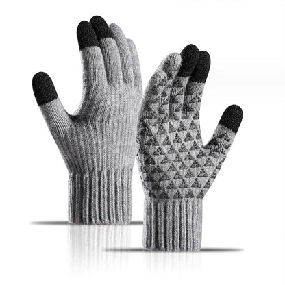 🔥USB Heated Knit Gloves - Touch Screen Friendly