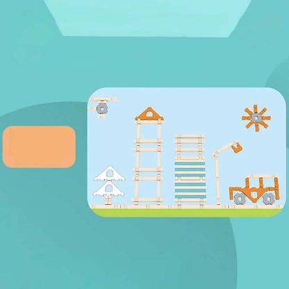 ✨2025 Hot Sale ✨Educational Wooden Building Blocks