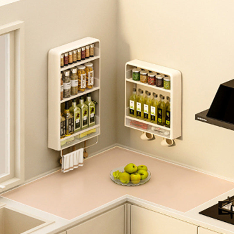 Wall-Mounted Bathroom Storage Shelves with Drawer