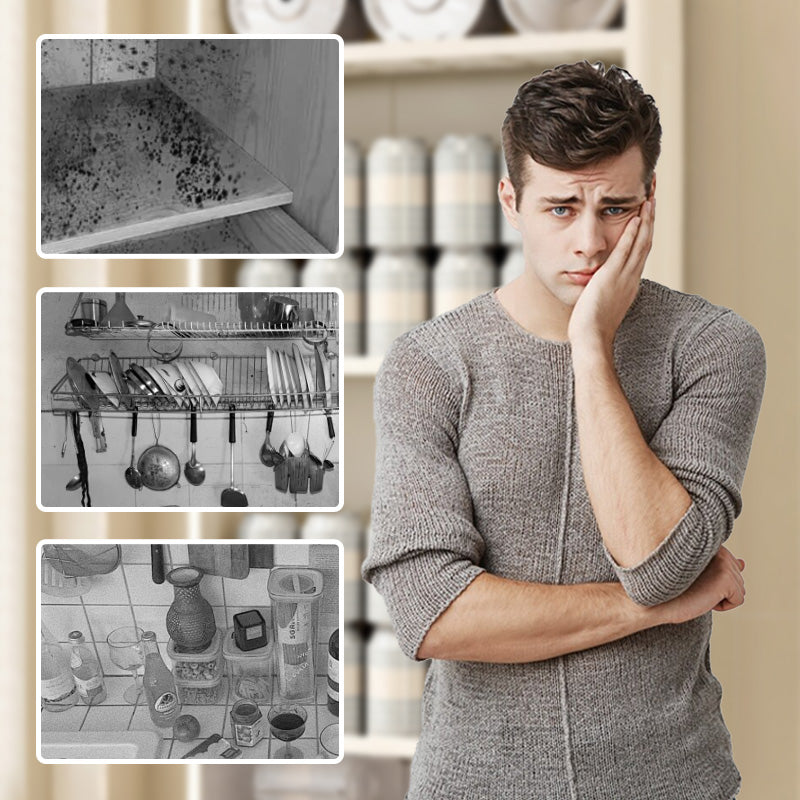 Wall-Mounted Bathroom Storage Shelves with Drawer