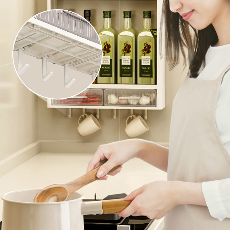 Wall-Mounted Bathroom Storage Shelves with Drawer