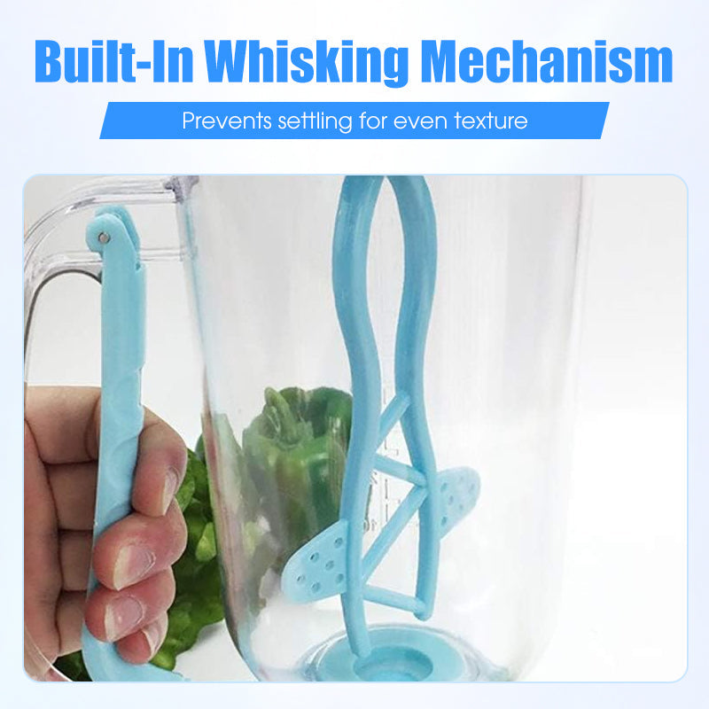 🥧Pancake Batter Dispenser with Stirrer & Measuring Marks