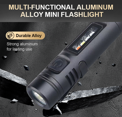 📢🔥Multi-Functional Aluminum Alloy Mini Flashlight