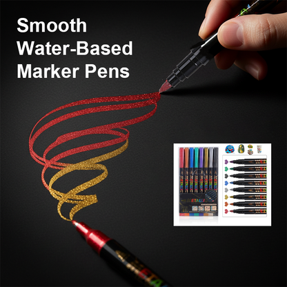 Smooth Water-Based Marker Pens