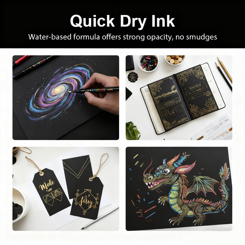 Smooth Water-Based Marker Pens