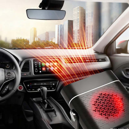 🔥Hot sale 50% off🔥2-in-1 Portable Car Heater with 360° Rotation