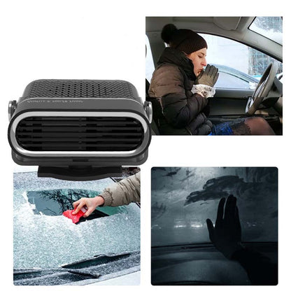 🔥Hot sale 50% off🔥2-in-1 Portable Car Heater with 360° Rotation