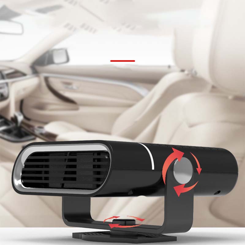 🔥Hot sale 50% off🔥2-in-1 Portable Car Heater with 360° Rotation