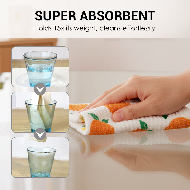 🧼Reusable Ultra-Absorbent Wood Fiber Cleaning Cloth