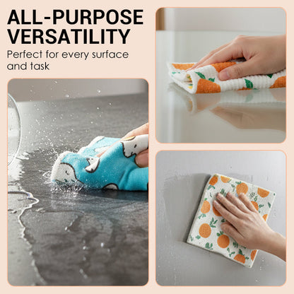 🧼Reusable Ultra-Absorbent Wood Fiber Cleaning Cloth