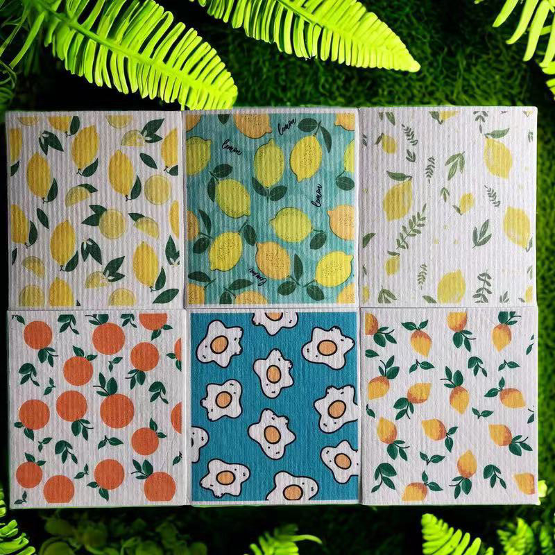 🧼Reusable Ultra-Absorbent Wood Fiber Cleaning Cloth