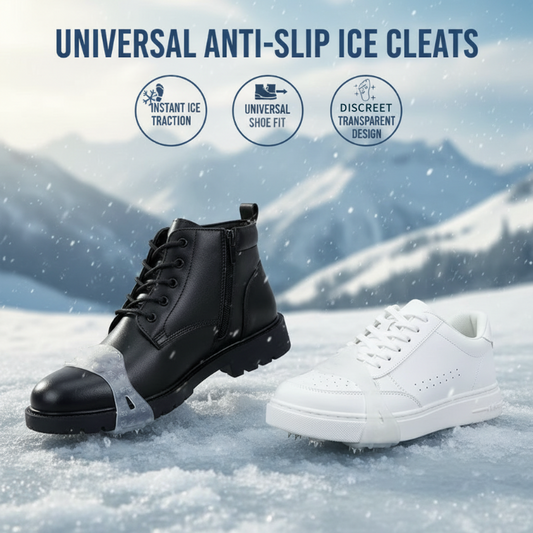 🔥❄️Universal 5-Tooth Ice Cleats for Shoes & Boots
