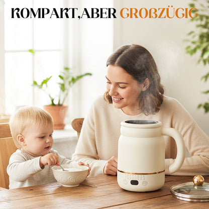 ☕Multifunctional portable electric cooking mug