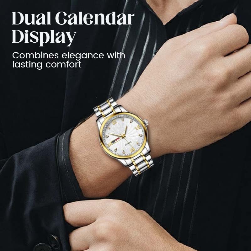 🔥Christmas Limited-Time Offer: 64% OFF!!!🔥Men's Two-Tone Waterproof Luminous Watch