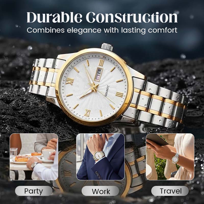 🔥Christmas Limited-Time Offer: 64% OFF!!!🔥Men's Two-Tone Waterproof Luminous Watch