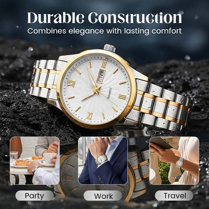 🔥Christmas Limited-Time Offer: 64% OFF!!!🔥Men's Two-Tone Waterproof Luminous Watch