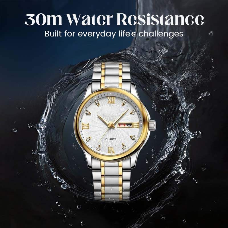 🔥Christmas Limited-Time Offer: 64% OFF!!!🔥Men's Two-Tone Waterproof Luminous Watch