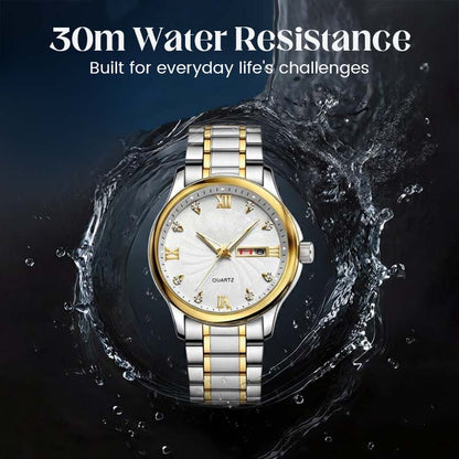 🔥Christmas Limited-Time Offer: 64% OFF!!!🔥Men's Two-Tone Waterproof Luminous Watch