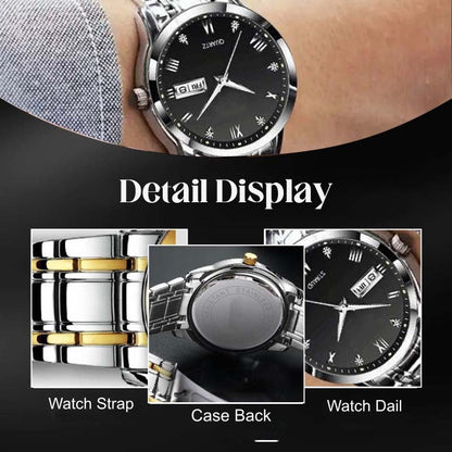 🔥Christmas Limited-Time Offer: 64% OFF!!!🔥Men's Two-Tone Waterproof Luminous Watch