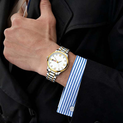 🔥Christmas Limited-Time Offer: 64% OFF!!!🔥Men's Two-Tone Waterproof Luminous Watch