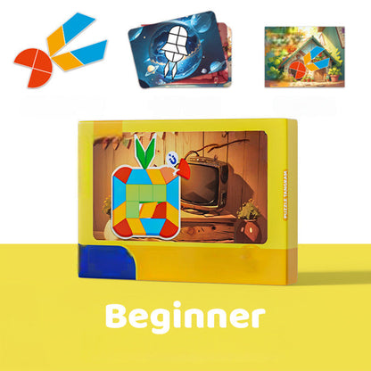 🔥🎁New 50% OFF🔥Educational magnetic tangram puzzle for children