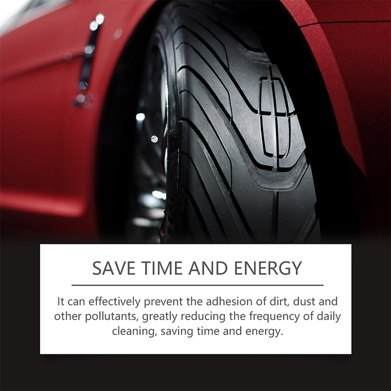 🚗 ✨ Tire Wax – Restores Black Gloss, Blocks UV, Repels Dirt & Easy Quick🛞