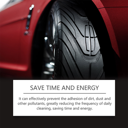 🚗 ✨ Tire Wax – Restores Black Gloss, Blocks UV, Repels Dirt & Easy Quick🛞