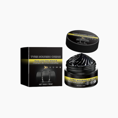 🚗 ✨ Tire Wax – Restores Black Gloss, Blocks UV, Repels Dirt & Easy Quick🛞