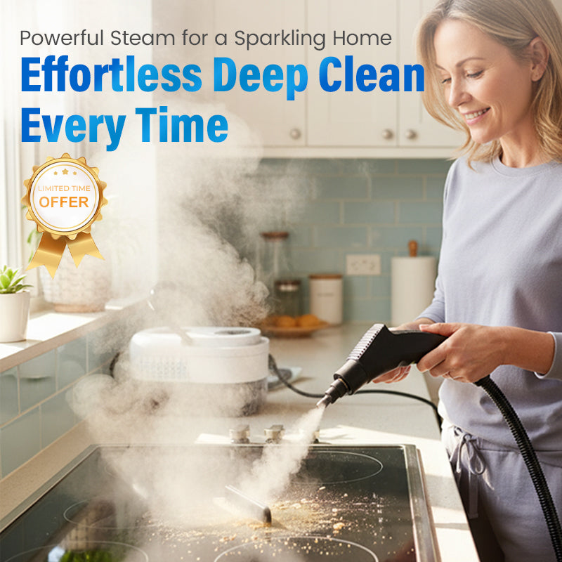 🥳2026 HOT SALE⏰ 50% OFF! High‑Temp Steam Cleaner