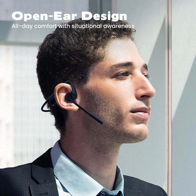 🎁Hot Sale Promotion 58% OFF🔥 Open Air Conduction Wireless Bluetooth Headset with Microphone