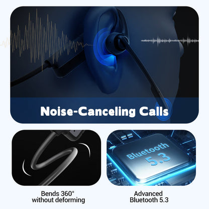 🎁Hot Sale Promotion 58% OFF🔥 Open Air Conduction Wireless Bluetooth Headset with Microphone