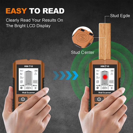 🔍 Multi-Function Wall Detector: Detect Metal & Pipes
