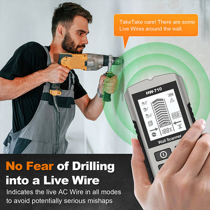 🔍 Multi-Function Wall Detector: Detect Metal & Pipes