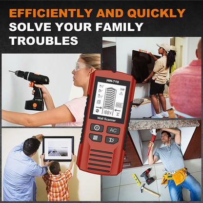 🔍 Multi-Function Wall Detector: Detect Metal & Pipes
