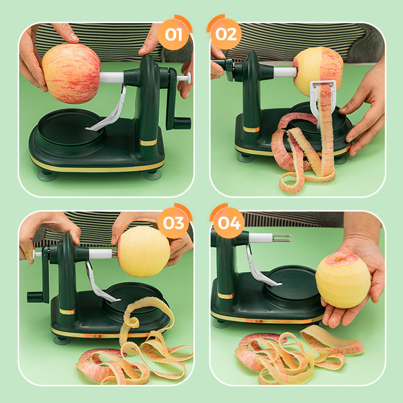 🔥New Year's Special Offer:50% OFF🎉Stretch Structure Hand Crank Fruit Peeler🍎🥝🔪