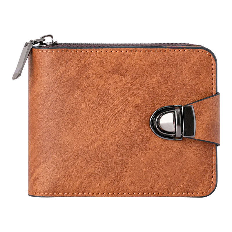 📢60% OFF NOW!!!🔥Men's Vintage Compact Zipper Wallet