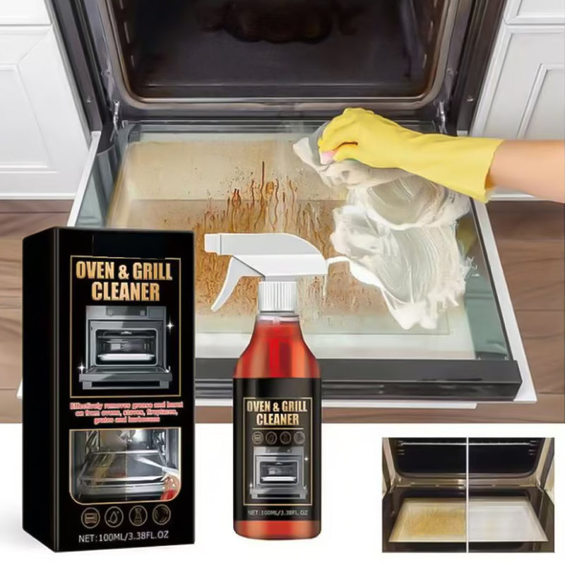 🧼 BUY 2 GET 1 FREE! ✨ Oven & Grill Cleaner Spray 🔥