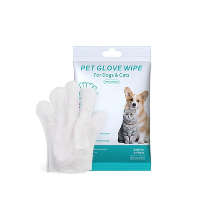 🐾50% OFF NOW!Convenient Efficient Pet Wash-Free Wipes Gloves