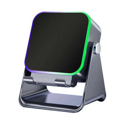 💎 50% OFF 5-IN-1 WIRELESS SPEAKER STAND! 💎 Induction Audio, Phone Holder & Ambient Light