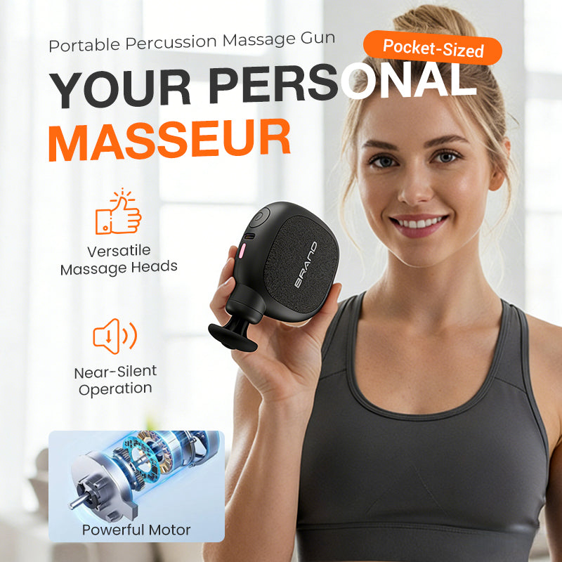 🔥2026 New Arrivals: 50% Off for a Limited Time!🔥Portable Percussion Massage Gun