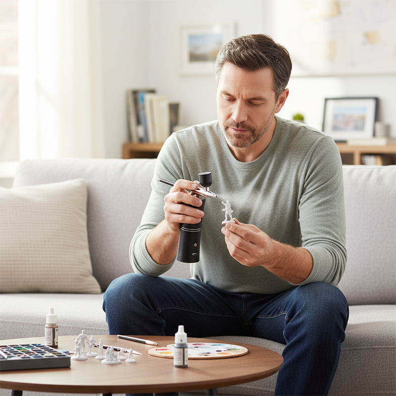 🎨 Electric Airbrush Kit with Compressor