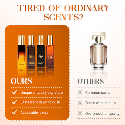 🎈Long-lasting men's perfume gift set (1 set with 4 bottles)