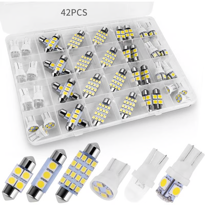 🌞Summer Awakening: 50% discount!💡42-piece super bright LED car interior lighting set - plug & play upgrade for your car ✨
