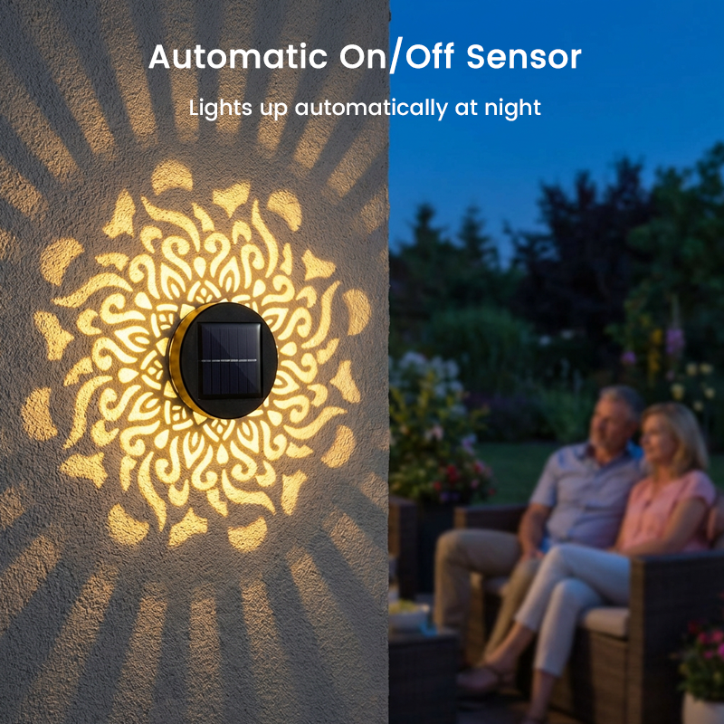 💡💓Surprise Price🔥Solar-Powered Mandala Projector Light🎁🏠