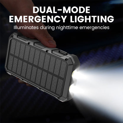 🔥【Best Seller】🔥49800mAh High-Capacity Solar Power Bank with Built-in Light☀️🔋