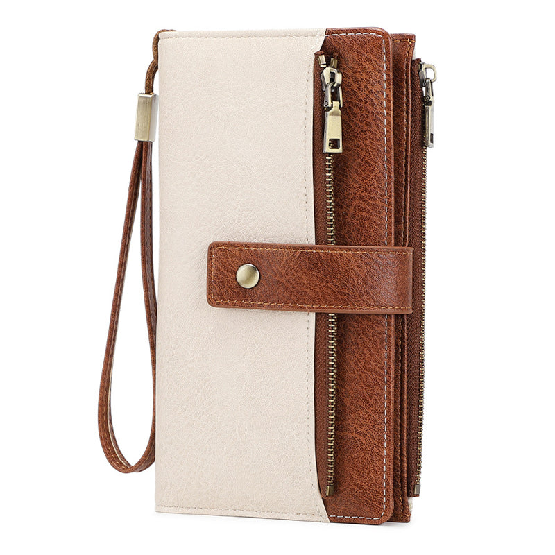 ✨Women's Retro Style RFID Blocking Tri-fold Wallet🛍️
