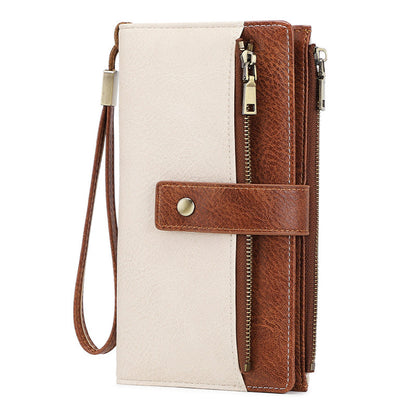✨Women's Retro Style RFID Blocking Tri-fold Wallet🛍️